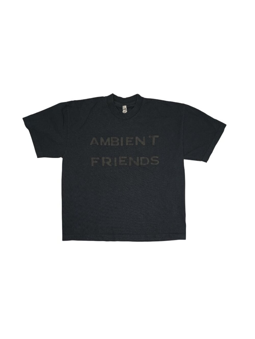 Los Angeles Apparel Ambient Friends T-Shirt in Black